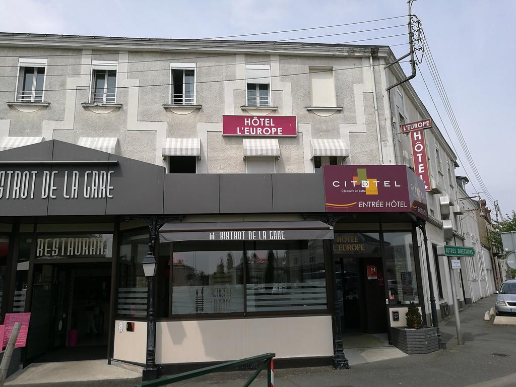 Cit'Hotel L'Europe - Cholet Gare Esterno foto